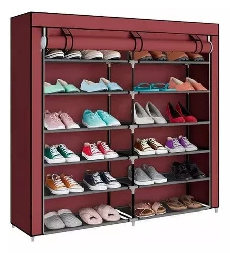 Sapateira Dobrável Organizadora Decoteam 6 Andares Duplos Sapateira Dobrável Organizadora Decoteam 6 Andares Duplos